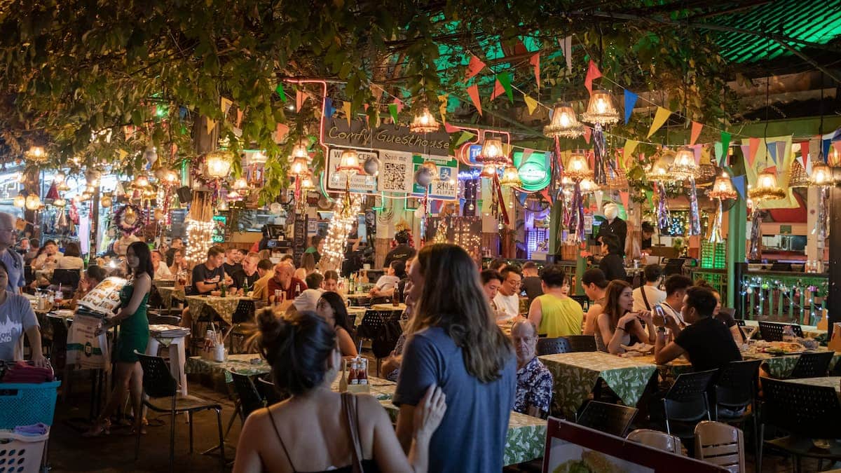 Open Air Restaurant Thailand