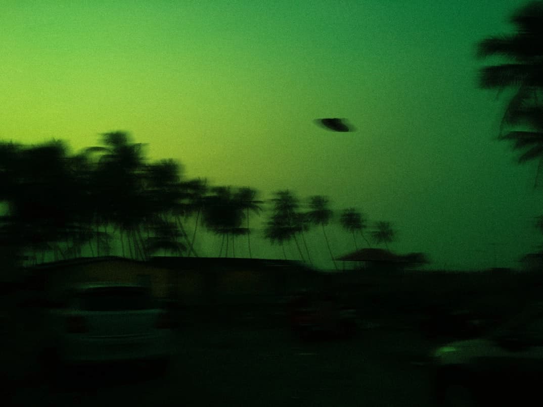 UFO Blurred Image