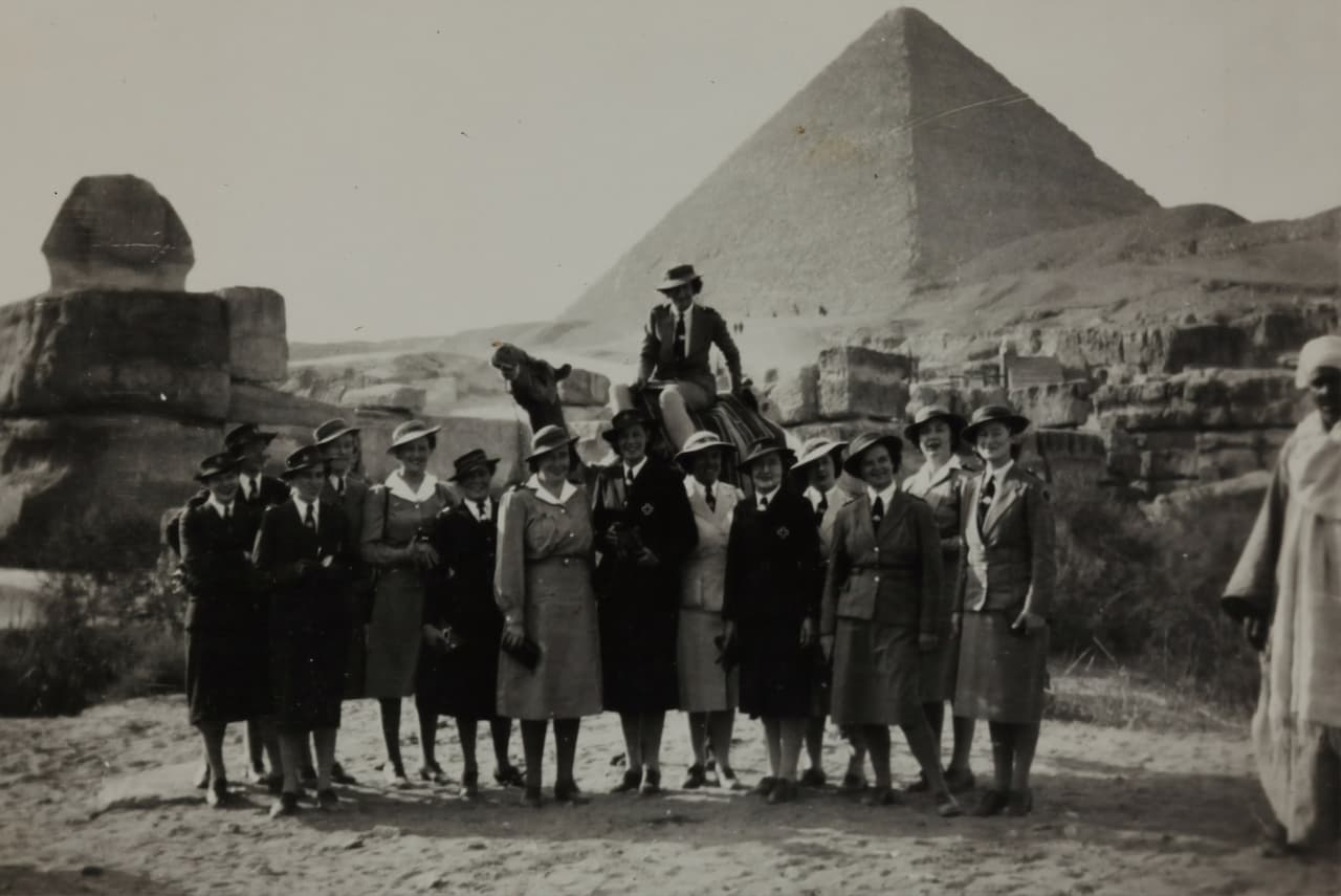 Egyptian Pyramids 1942