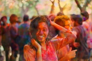 Celebrate The Festival Of Holi In Hyderbad India