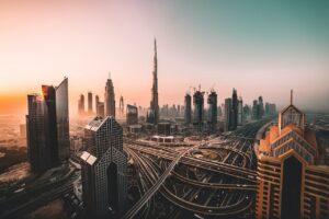 Dubai During Sunset